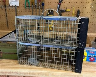 #112	Two Animal Traps - 16Hx6Dx7T	 $20.00 																																																																																																																																																																																																																																																																																																																																																																																																																																																																																																																																																																																																																																																																																																																																																																																																																																																																																																																																																																																														