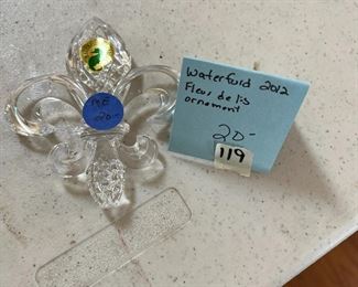 #119	Waterford 2012 Fleur De Lis Ornament	 $20.00 																																																																																																																																																																																																																																																																																																																																																																																																																																																																																																																																																																																																																																																																																																																																																																																																																																																																																																																																																																																						