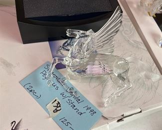 #138	Swarovski Crystal 1998 Pegau's w/Stand	 $125.00 																																																																																																																																																																																																																																																																																																																																																																																																																																																																																																																																																																																																																																																																																																																																																																																																																																																																																																																																																																																			