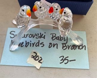 #202	Swarovski love  Birds on Branch - 4 Birds	 $35.00 																																																																																																																																																																																																																																																																																																																																																																																																																																																																																																																																																																																																																																																																																																																																																																																																																																																																																																																																																																																	