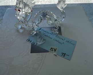 #154	ME	Swarovski Annual Edition 1997 "Fabulous Creatures" the Dragon	 $78.00 																																																																																																																																																																																																																																																																																																																																																																																																																																																																																																																																																																																																																																																																																																																																																																																																																																																																																																																																																										