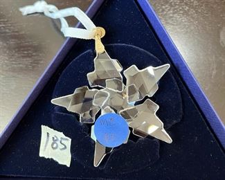 #185	ME	Swarovski Star Ornament	 $40.00 																																																																																																																																																																																																																																																																																																																																																																																																																																																																																																																																																																																																																																																																																																																																																																																																																																																																																																																																																																																																