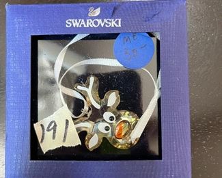 #191	ME	Swarovski Reindeer Ornament	 $30.00 																																																																																																																																																																																																																																																																																																																																																																																																																																																																																																																																																																																																																																																																																																																																																																																																																																																																																																																																																																																												