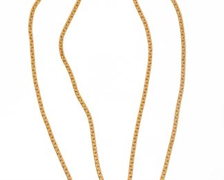 14kt Gold Chain, L 26" 16.8g