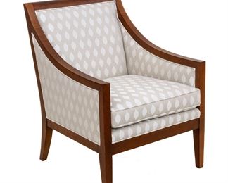 Lee Industries (American) Upholstered Accent Chair, H 36" W 27" Depth 32"