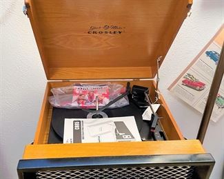 Vintage Crosley Stack o Matic record player.  