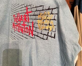 Fort Worth homeboy memorabilia. 