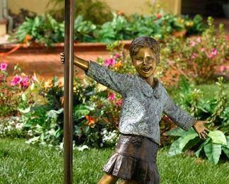 378 Girl with Mailbox