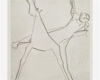 2. MARINO MARINI "L'IDEE" (1950 ETCHING)