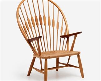 17. HANS WEGNER PEACOCK CHAIR (JOHANNES HANSEN, CA. 1970S)