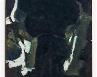 25. NICK VACCARO "Life Line" (1964 Oil, Nelson-Atkins Exhibited)