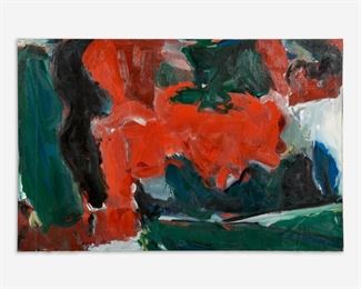 27. NICK VACCARO Untitled Abstract Oil (ca. late 1950s-60s)