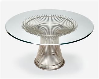 31. WARREN PLATNER Knoll Dining Table