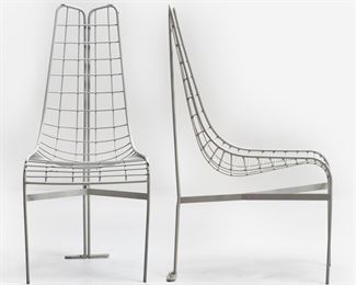 32. VLADIMIR KAGAN Capricorn Chairs (1958 Pair)