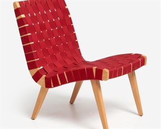 43. JENS RISOM Knoll 654 Armless Lounge Chair