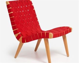 44. JENS RISOM Knoll 654 Armless Lounge Chair