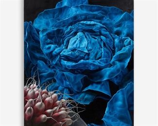 50. DURAN "Love Story II" (2001 Oil on Canvas)