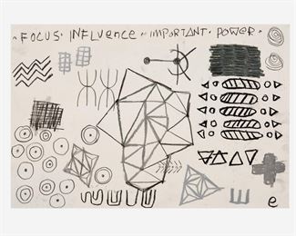 81. Marcelo Eli Sarmiento "Focus Influence Important Power" (2015 Mixed Media)