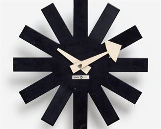 90. GEORGE NELSON 2213 ASTERISK CLOCK (1950S)