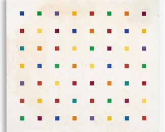 112. NICK VACCARO UNTITLED ACRYLIC (CA. 1969)