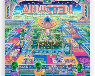 146. IAN YOUNG "ABDUCTED" (2013 ACRYLIC ON CANVAS)