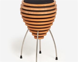 180. LISA KROHN BEEHIVE STOOL (1994)