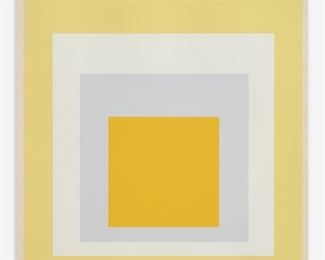 183. JOSEF ALBERS (AFTER) "HOMAGE TO THE SQUARE" (SERIGRAPH)