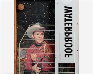 207. NICK VACCARO "ROY ROGERS BOX" (ASSEMBLAGE CA. 1970S)