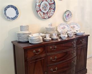 The china set was also brought from Cuba in 1961.