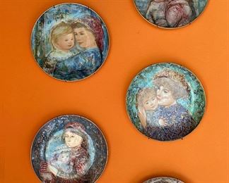 Beautiful Edna Hibel plates.