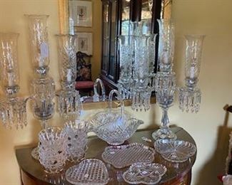 Some of the finer pieces are pictured separately. There are too many. These wider shots are to show the larger collection. All are the finest glass, porcelain, and china art objects.