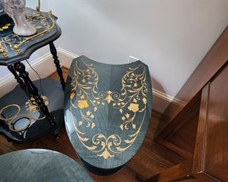 Vintage Set of Coordinating Tables 