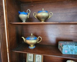Vintage Teapot, Creamer and Sugar Bowl