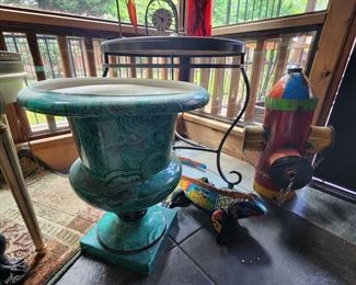 Turquoise Urn