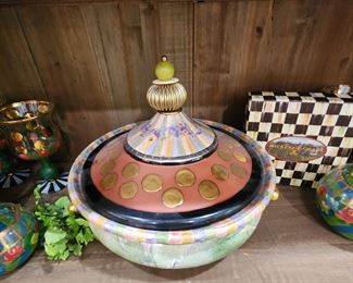 Mackenzie-Childs "Piece de Resistance" Tureen