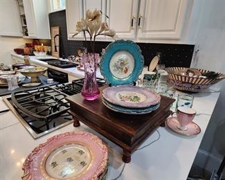 Anthropologie Vintage Inspired Plates