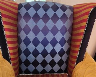 Mackenzie-Childs Maestro Wing Armchair