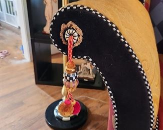 Mackenzie-Childs Maestro Wing Armchair