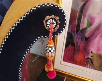 Mackenzie-Childs Maestro Wing Armchair