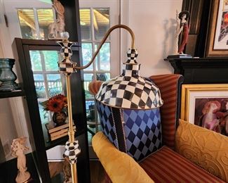 Mackenzie-Childs Iconic Courtly  Farmhouse Floor Lamp