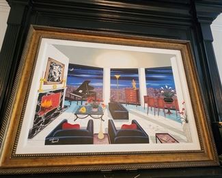 "Interior with Picasso" by Fanch Ledan