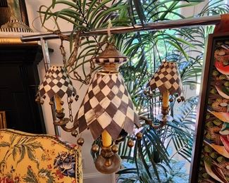 Mackenzie-Childs Black Tie Chandelier