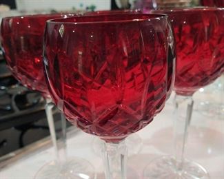 Waterford Red Wine Goblets