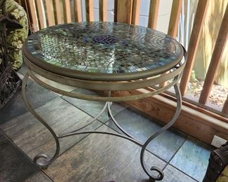 Neille Olson Magnificent Mosaic Round Table 