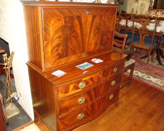 Mahogany secretary