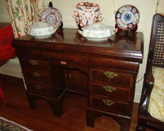 Antique mahogany desk