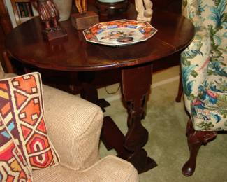 Mahogany side table