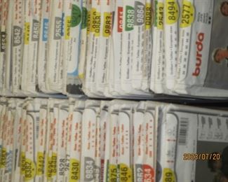 One box of sewing patterns, many more !