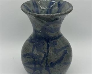 Blue Pottery Vase