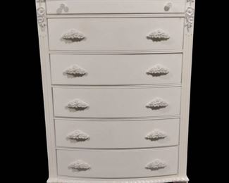 Lovely Greyson Living Chest Antique White Lingerie Chest